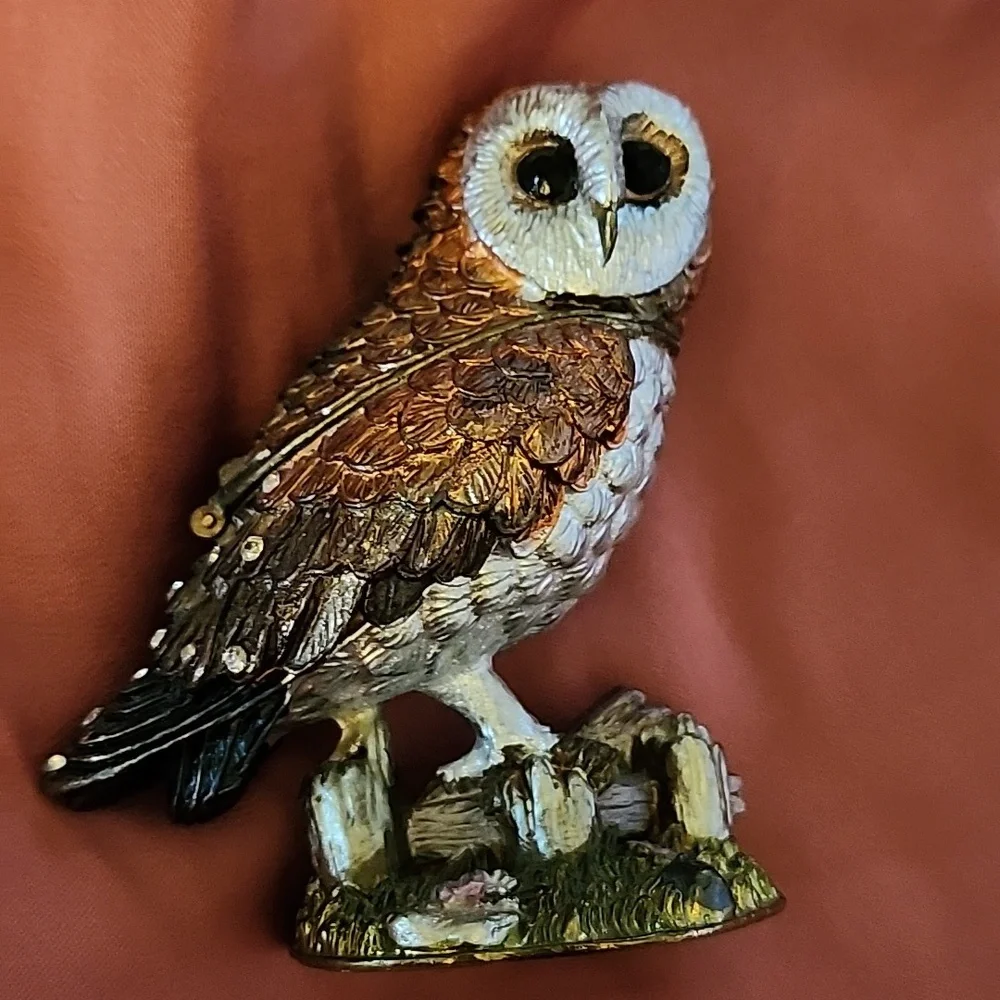 Barn Owl Twinket Figurine - Picture 1 of 8